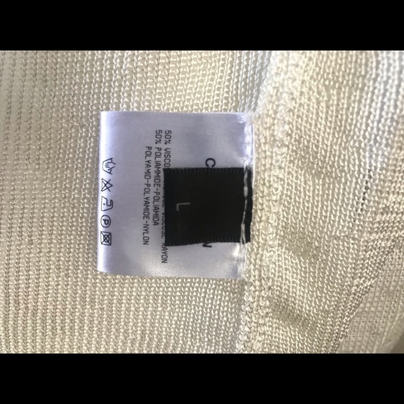 Calvin Klein Collection Sheer Open Cardigan - Picture 6 of 7